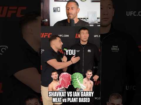 Vegan vs carnivore UFC fight