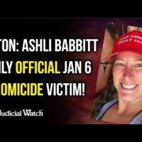 FITTON: Ashli Babbitt Only Official Jan 6 Homicide Victim!