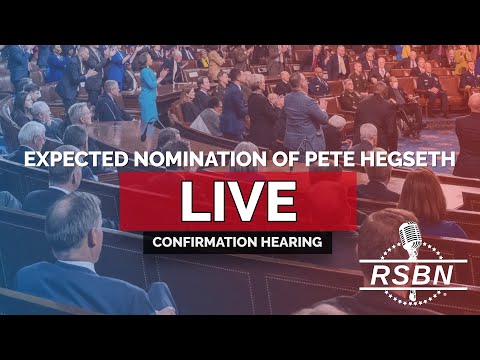 LIVE: Confirmation Hearing on Expected Nomination of Pete Hegseth for Secretary of Defense – 1/14/25