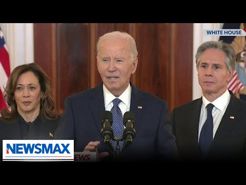 Biden speaks about Israel-Hamas ceasefire, work with Trump team