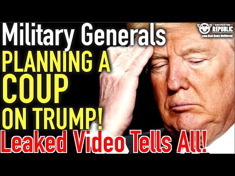 RED ALERT! Military Generals Planing Mutiny On Trump?! Leaked Video Tells ALL!