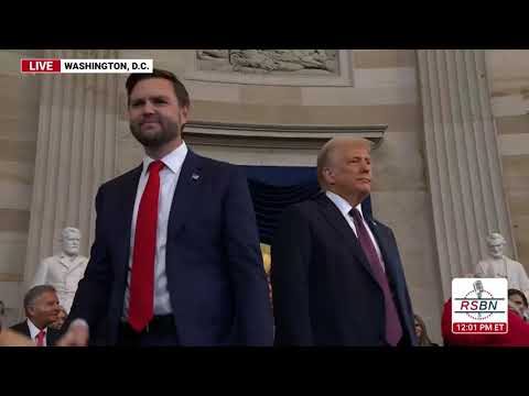 WATCH: President Donald Trump and Vice President JD Vance are Sworn into Office – 1/20/25