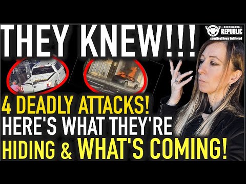 THEY KNEW! 2025 & BANG! 4 Deadly Attacks! Here’s What They’re Hiding & What’s COMING!