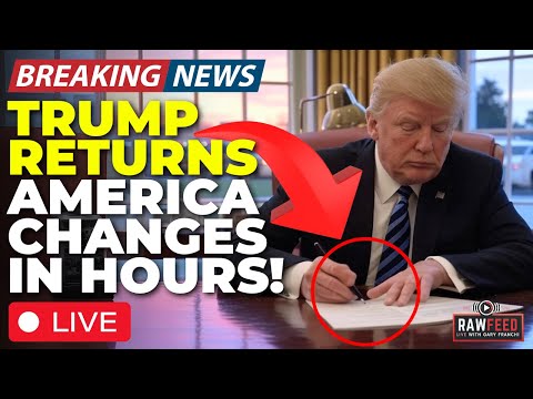 🚨LIVE: Trump 2.0 BEGINS! Swamp DRAINING! IRS ENDING! Protests SPREAD! World Leaders REACT!