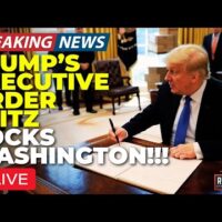 🚨LIVE: TRUMP UNLEASHED! Executive Orders SHAKE DC! J6ers Walk FREE! Leftists MELT DOWN! WHO OUT!