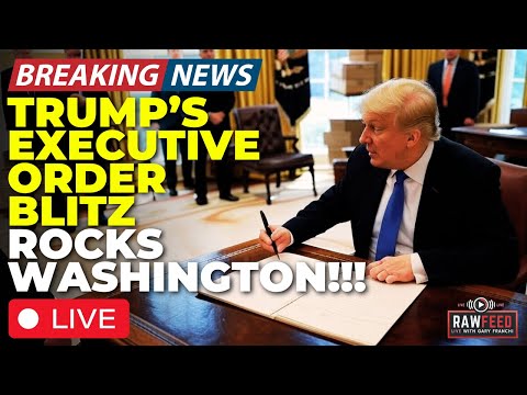 🚨LIVE: TRUMP UNLEASHED! Executive Orders SHAKE DC! J6ers Walk FREE! Leftists MELT DOWN! WHO OUT!