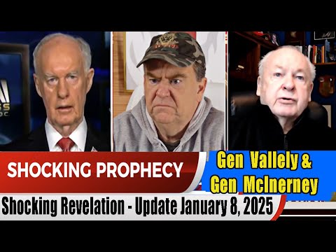 General. Vallely & Gen. McInerney PROPHETIC WORD Update 1.8.2025 – Shocking Revelation 1. 8. 2025