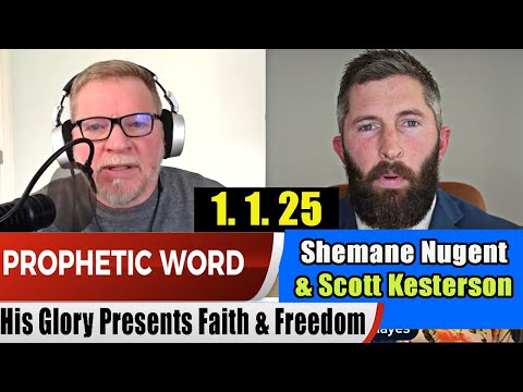 Shemane Nugent & Scott Kesterson PROPHETIC WORD 1.1.2025 – His Glory Presents Faith & Freedom