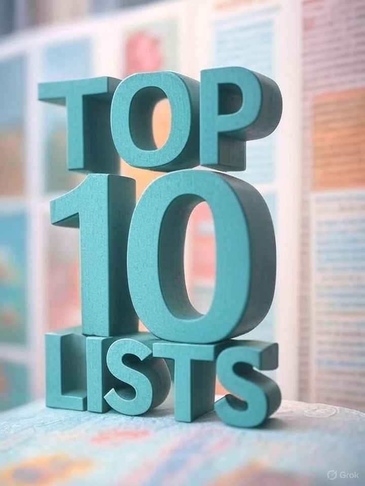 Best Top 10 Lists: Life Hacks and More Fun