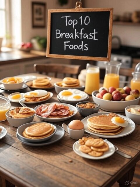 Top 10 Breakfast Foods