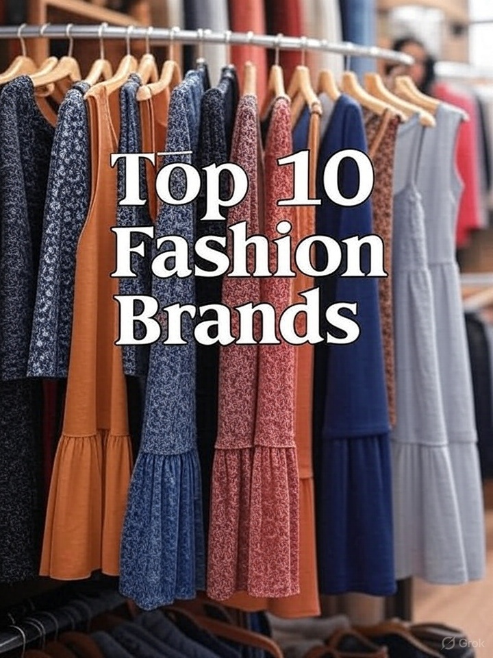 Top 10 Fashion Brands