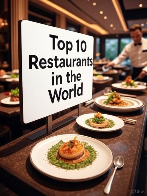 Top 10 Restaurants in the World Top 10 Restaurants in the World