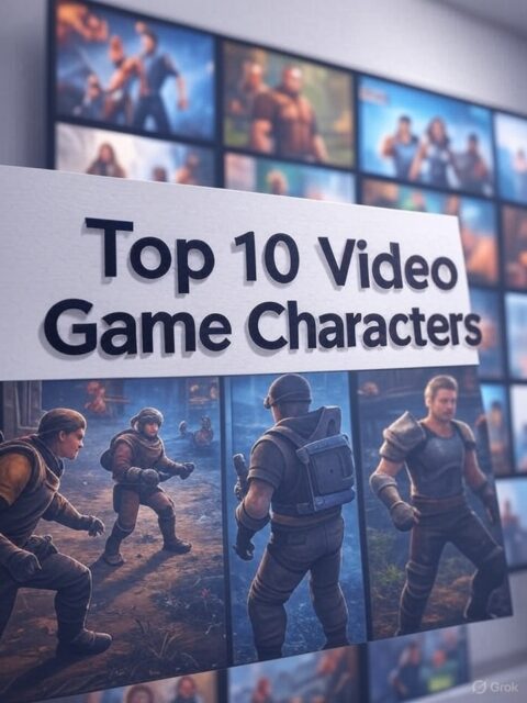 Top 10 Video Game Characters Top 10 Video Game Characters