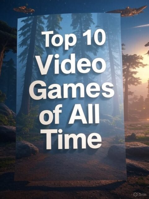 Top 10 Video Games of All Time Top 10 Video Games of All Time