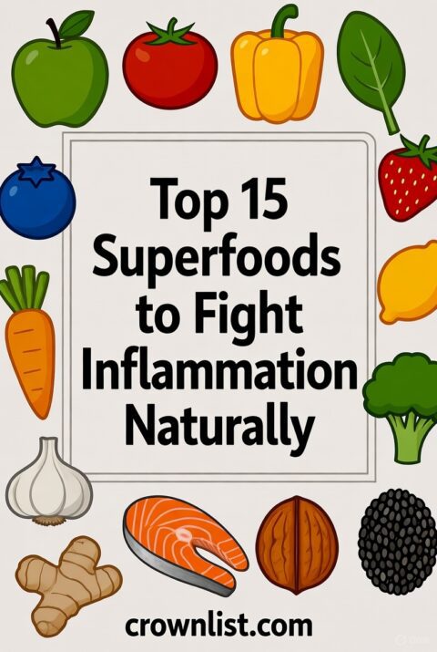 Top 15 Superfoods to Fight Inflammation Naturally