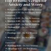 Top 10 Bible Verses for Anxiety and Worry