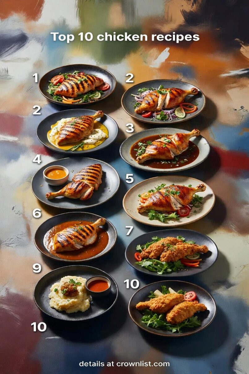 Top 10 Chicken Recipes