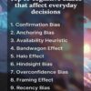 Top 10 Cognitive Biases That Affect Everyday Decisions
