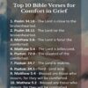 Top 10 Bible Verses for Comfort in Grief