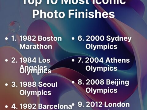 Top 10 Most Iconic Photo Finishes