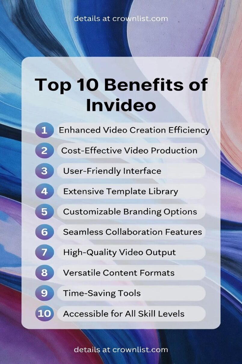 Top 10 Benefits of InVideo