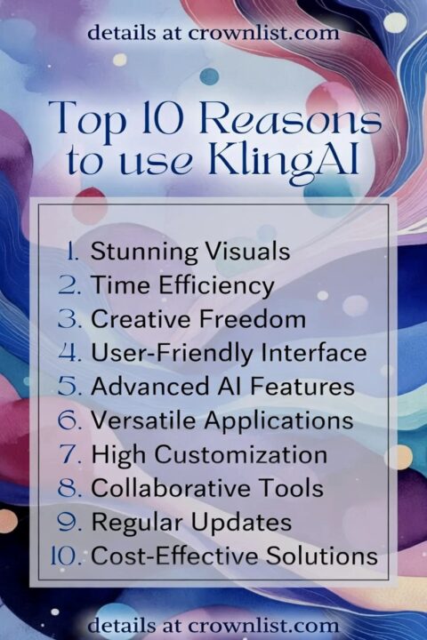 Top 10 Reasons to Use Kling AI