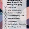 Top 10 Reasons You Should Be Using Shopify