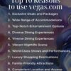 Top 10 Reasons to Use Vegas.com