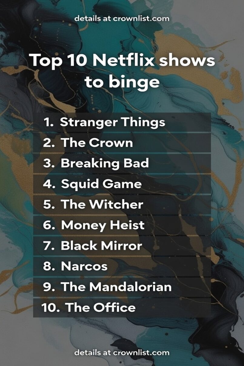 Top 10 Netflix Shows to Binge